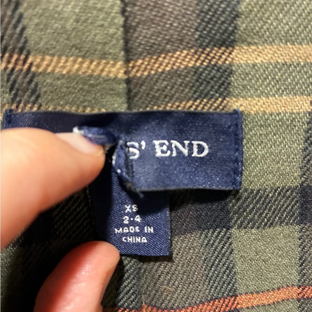 Lands' End Men's Mustard Canvas Jacket - Picture 2 of 5